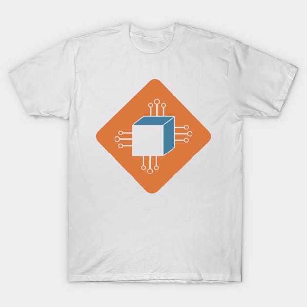 Integrated electronic circuit T-Shirt by EngineersArt